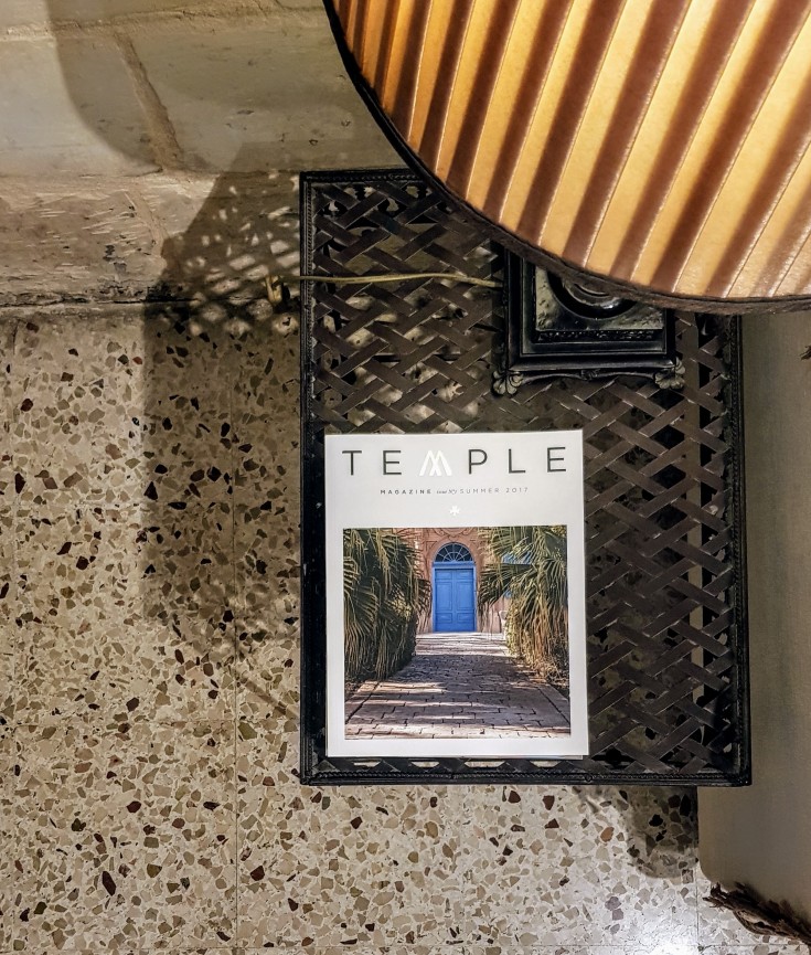 TEMPLE magazine at Maison La Vallette - Valletta Suites